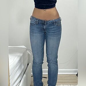 Y2K vintage Lowrise Super skinny Bullhead Jeans